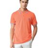 U.S. Polo ASSN. Solid Slim Fit Polo T Shirts for Men - 100% Cotton, Half Sleeves Mens Tshirt