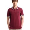 U.S. Polo ASSN. Solid Cotton Polo T Shirts for Men, Pique Knit - Regular Fit, Half Sleeves Polo T-Shirts